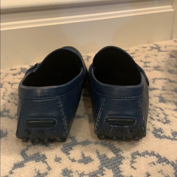 Louis Vuitton Driver Shoes in Blue leather main image 8